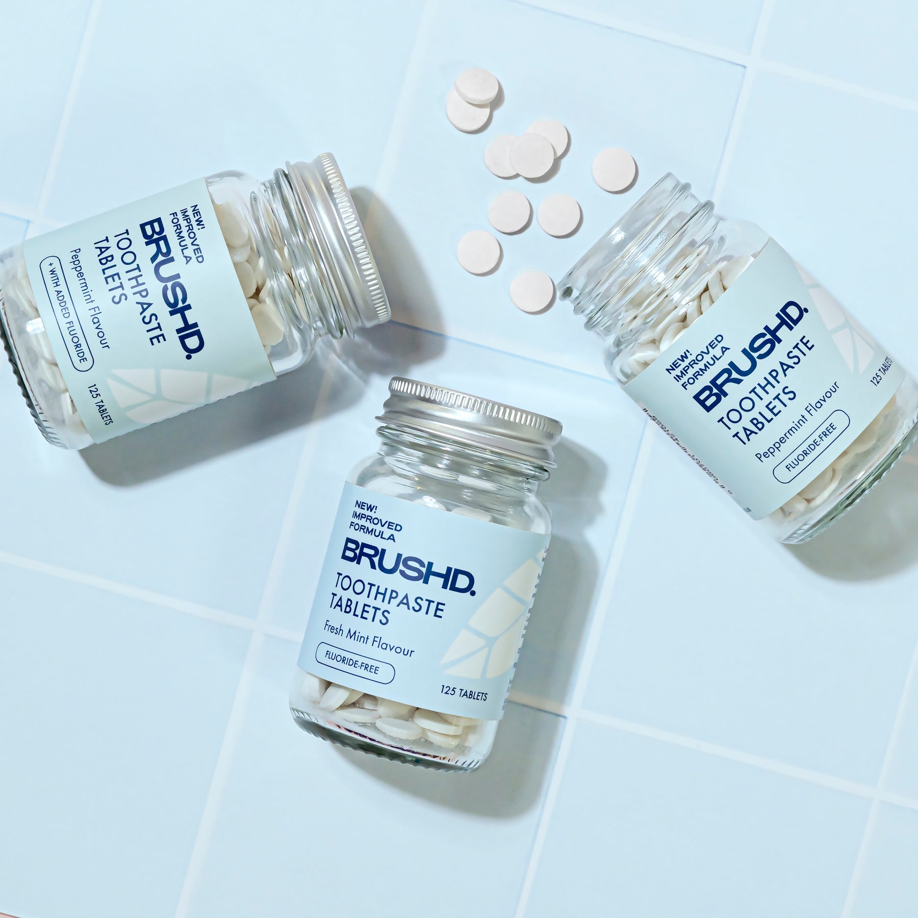 Toothpaste Tablets Brushd